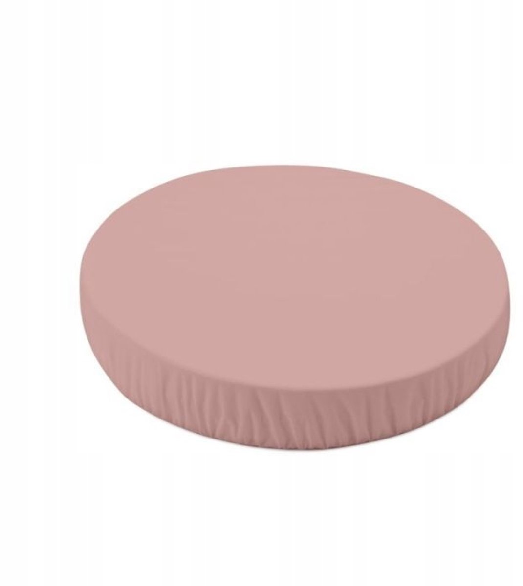 Waldin Jersey Hoeslaken 73x73 cm voor Ovaal Babybedje - Roze