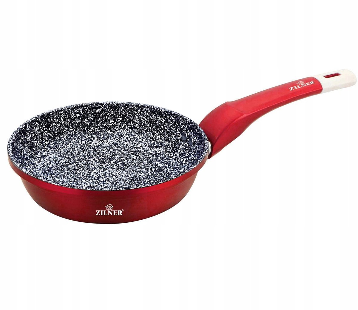 Zilner Marmite Pan 26cm - Antiaanbaklaag, Soft Touch-handvat, Inductie