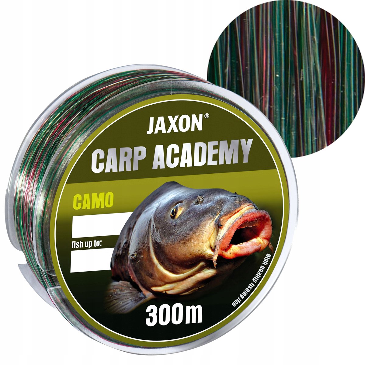 Jaxon Carp Academy Camo Vislijn 0.30mm 300m 18kg - Camouflage