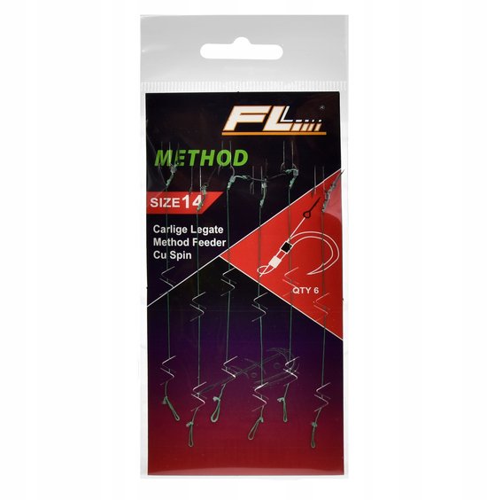 Kant-en-klare Method Feeder Haken met Naald - Haak #14 — afbeelding 2