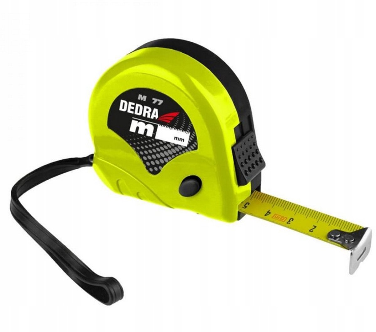 Dedra Rolmaat 3m M377 - Precisie Meetlint voor Huis en Tuin