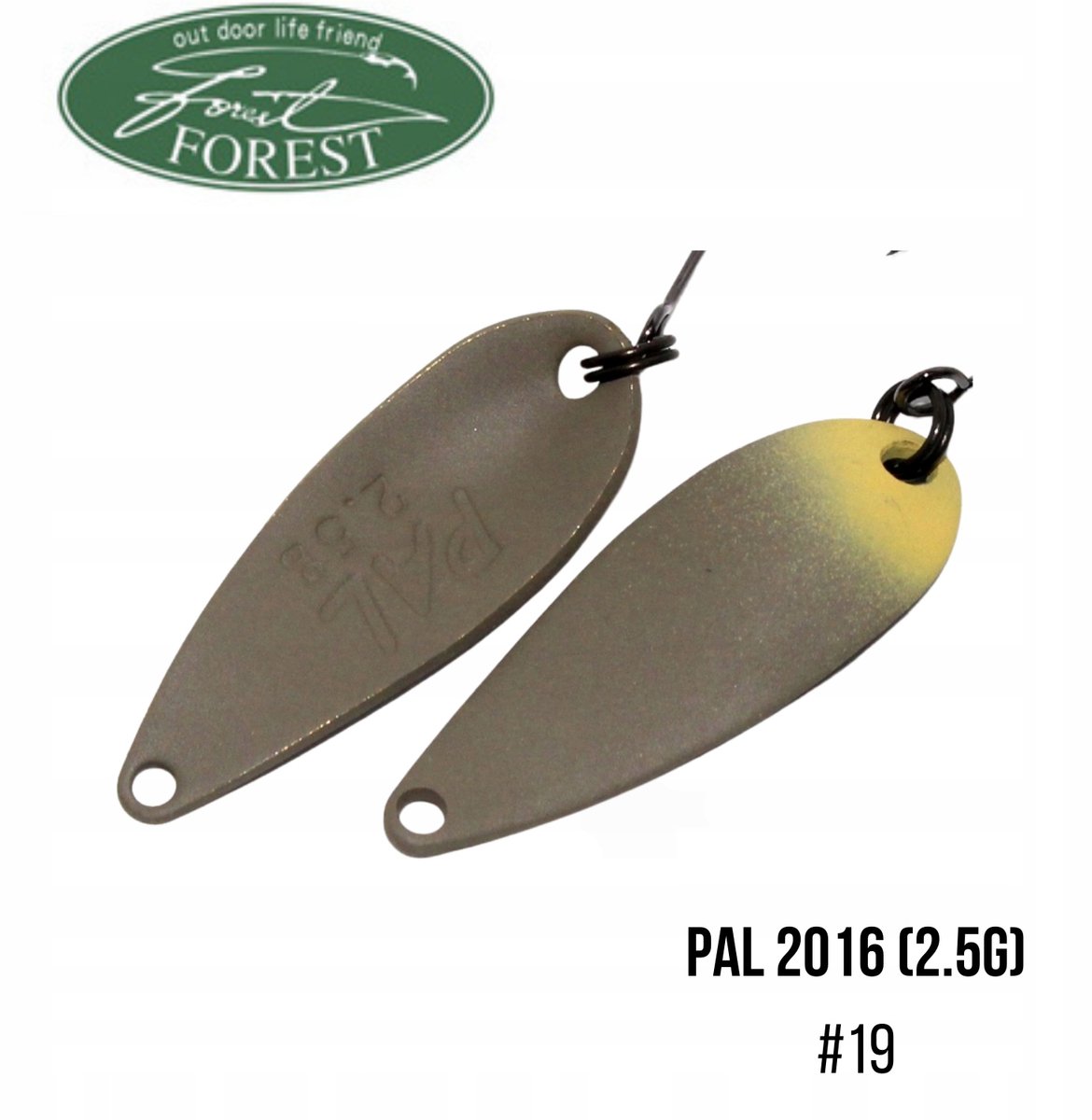 Forest PAL 2016 Wobbler 2,5 g - Kastanjebruin