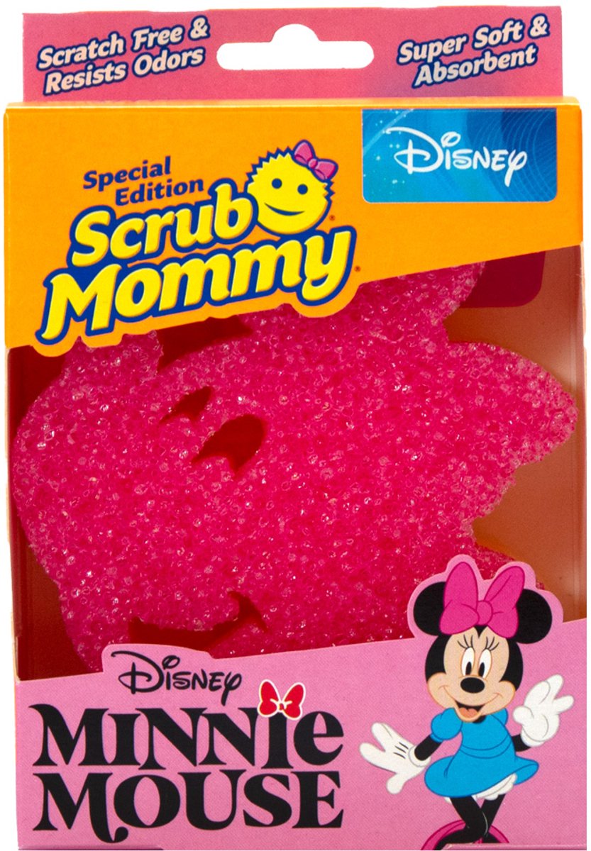 Scrub Mommy Schoonmaakspons – Disney Editie - Minnie Mouse – 1 stuk