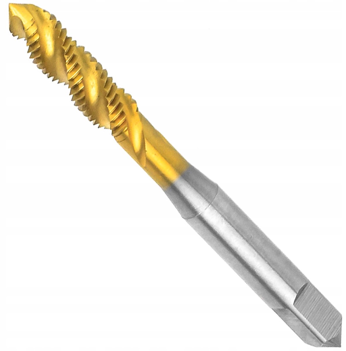 M5x0,8 Tapschroefmachine HSSE TiN DIN 371 Geslepen - 63mm