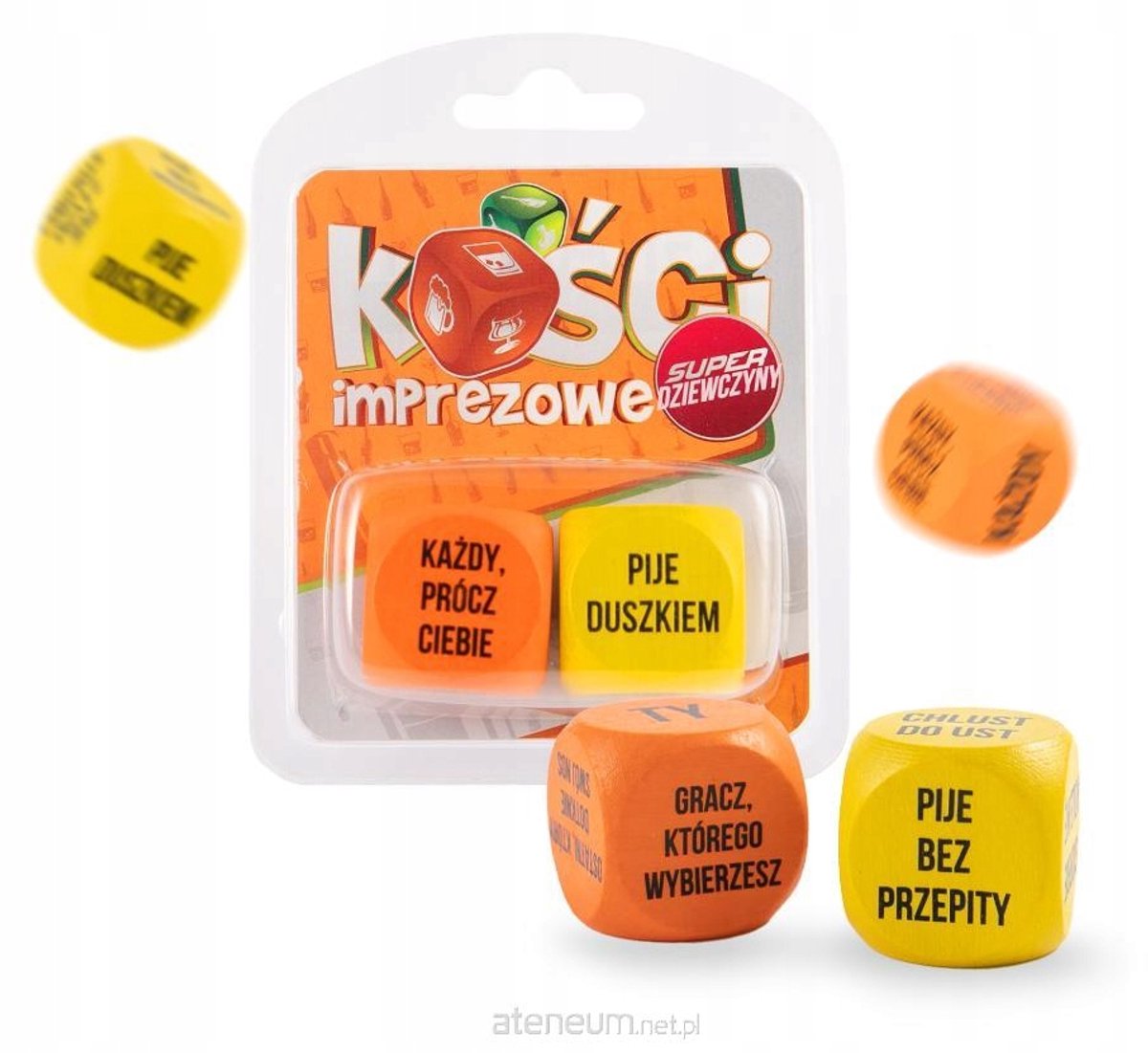 Feestdobbelstenen voor Meisjes - Spannende Avond!