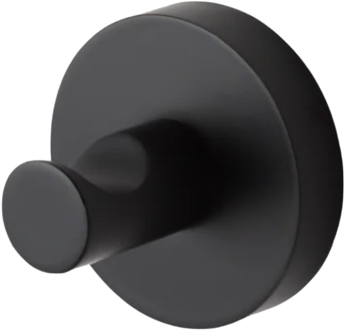 Stella Classic Mat Zwarte Wandhak - 1 Haak