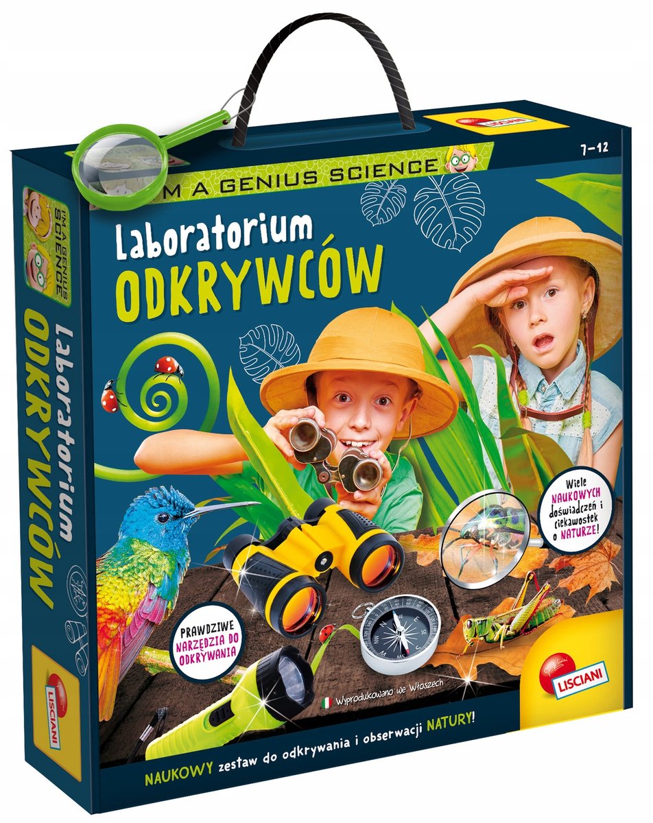 Lisciani Mijn Geniale Natuur Laboratorium: Ontdek de Wereld!