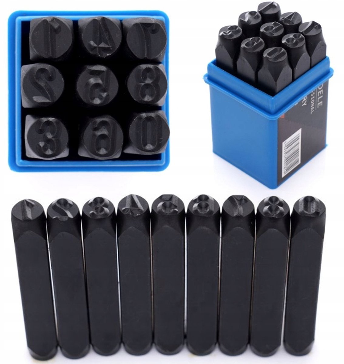 Kraft&Dele Numerator Set Cijfers 8mm KD11204 - Duurzaam Markeren