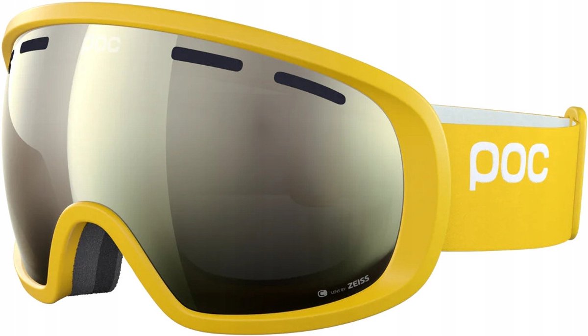 POC Fovea Ski-/Snowboardbril Sulfietgeel Universeel Zonnig Categorie 2