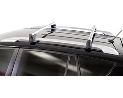 Dakdragers geschikt voor Mitsubishi Galant (EAO) 1997-2004 wagon Menabo Sherman zilver