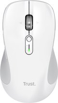 Trust Ferro - Draadloze muis - Hyperwheel muis voor snel scrollen - met Draadloze Ontvanger & Bluetooth - Wit