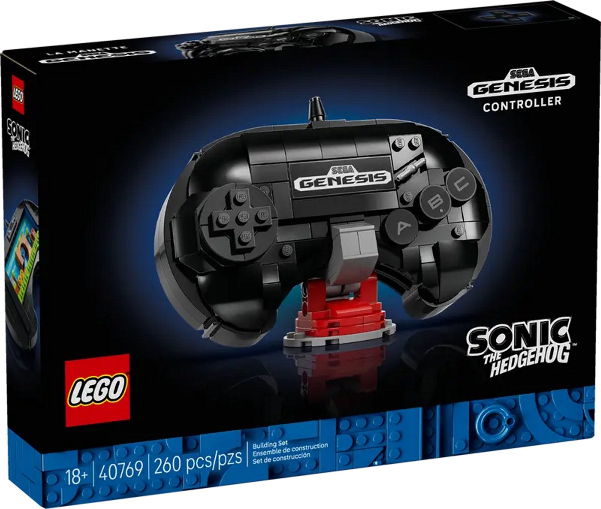 LEGO Sonic the Hedgehog™ 40769 - SEGA® Genesis™ Controller | bol