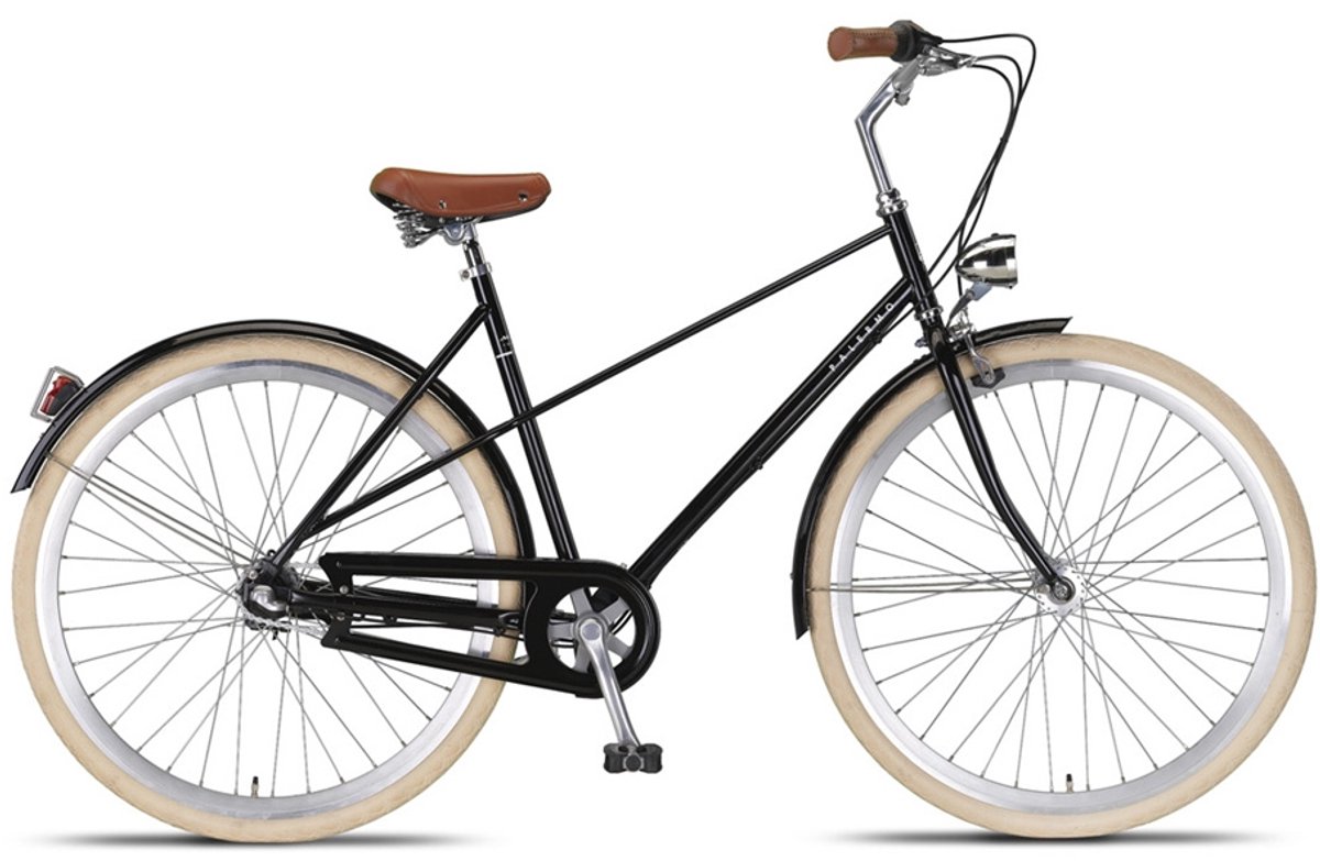 Altec Damesfiets Palermo 28 Inch 52 cm Dames 3V Rollerbrake Zwart