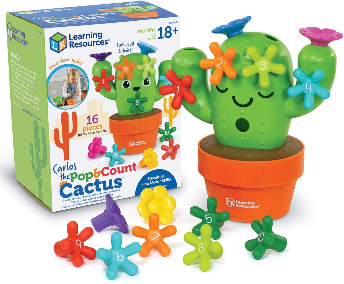 Learning Resources Druk & Tel Cactus - Motoriek - vanaf 18 maanden