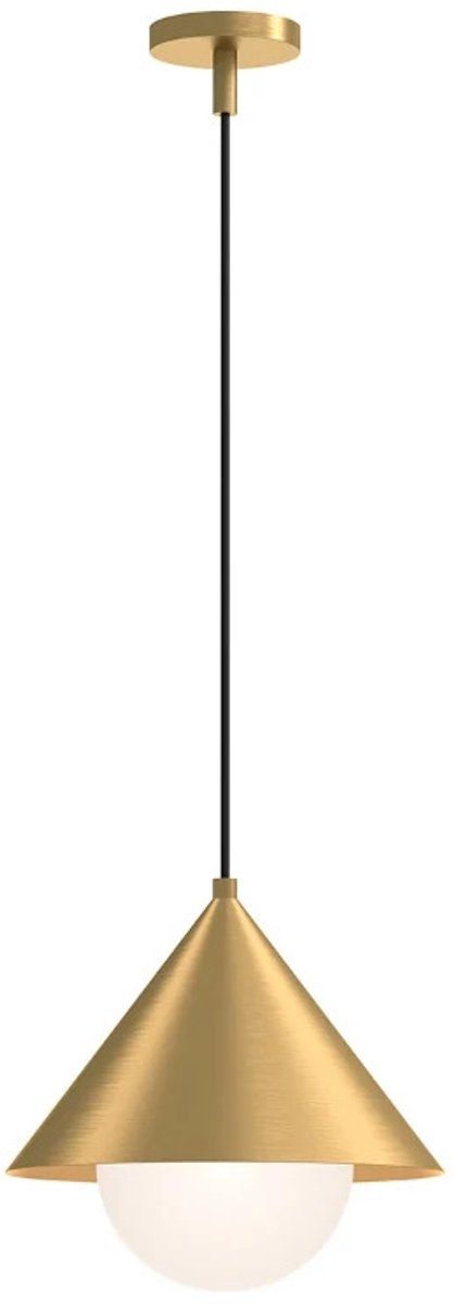 Alora Mood LED Hanglamp Remyck | 1X E27 Max 60W | Brushed Gold