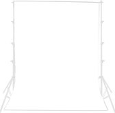 Brede stijl: RAUBAY 200 x 200 cm grote inklapbare grijze achtergrond, grijs scherm, draagbaar uittrekbaar paneel, fotoachtergrond met standaard voor videoconferenties, fotostudio