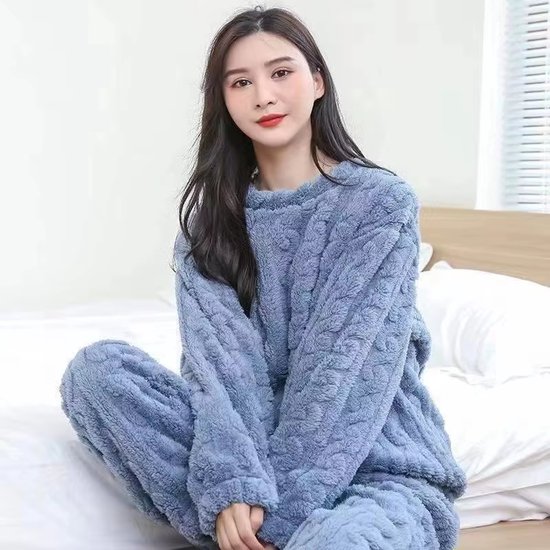 Flanellen pyjama dames Roze kleding kopen? | Goedkope collectie online