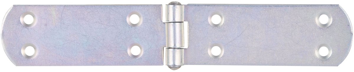 Alberts 845650 Kistscharnier, met geklonken pen, galvanisch verzinkt, dik gepassiveerd, 195 x 35 mm, set van 20