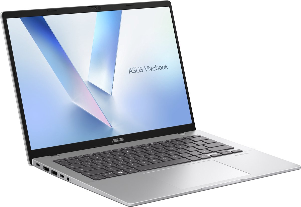 ASUS Vivobook 14 M1407KA-LY090W AMD Ryzen AI 5 340 Laptop 35,6 cm (14") WUXGA 16 GB DDR5-SDRAM 512 GB SSD Wi-Fi 6 (802.11ax) Windows 11 Home Nederlands Zilver thumbnail 2