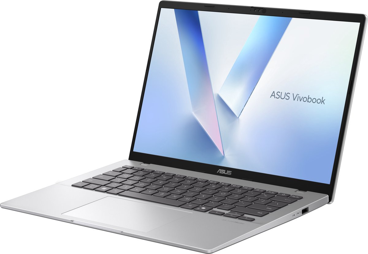 ASUS Vivobook 14 M1407KA-LY090W AMD Ryzen AI 5 340 Laptop 35,6 cm (14") WUXGA 16 GB DDR5-SDRAM 512 GB SSD Wi-Fi 6 (802.11ax) Windows 11 Home Nederlands Zilver thumbnail 6