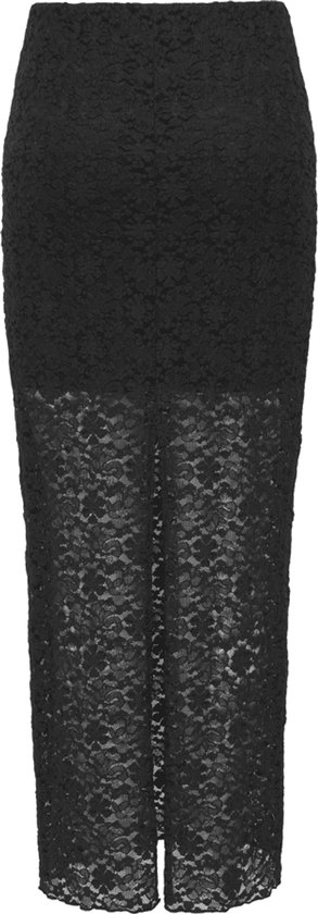 Only Onllorenza Long Lining Kirt Black | Zwart | Maat: S