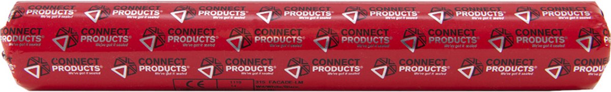 Seal-it 315 Facade-LM gevelkit - 600 ml worst - RAL 7021 - hoog-elastisch voor bewegingsvoegen