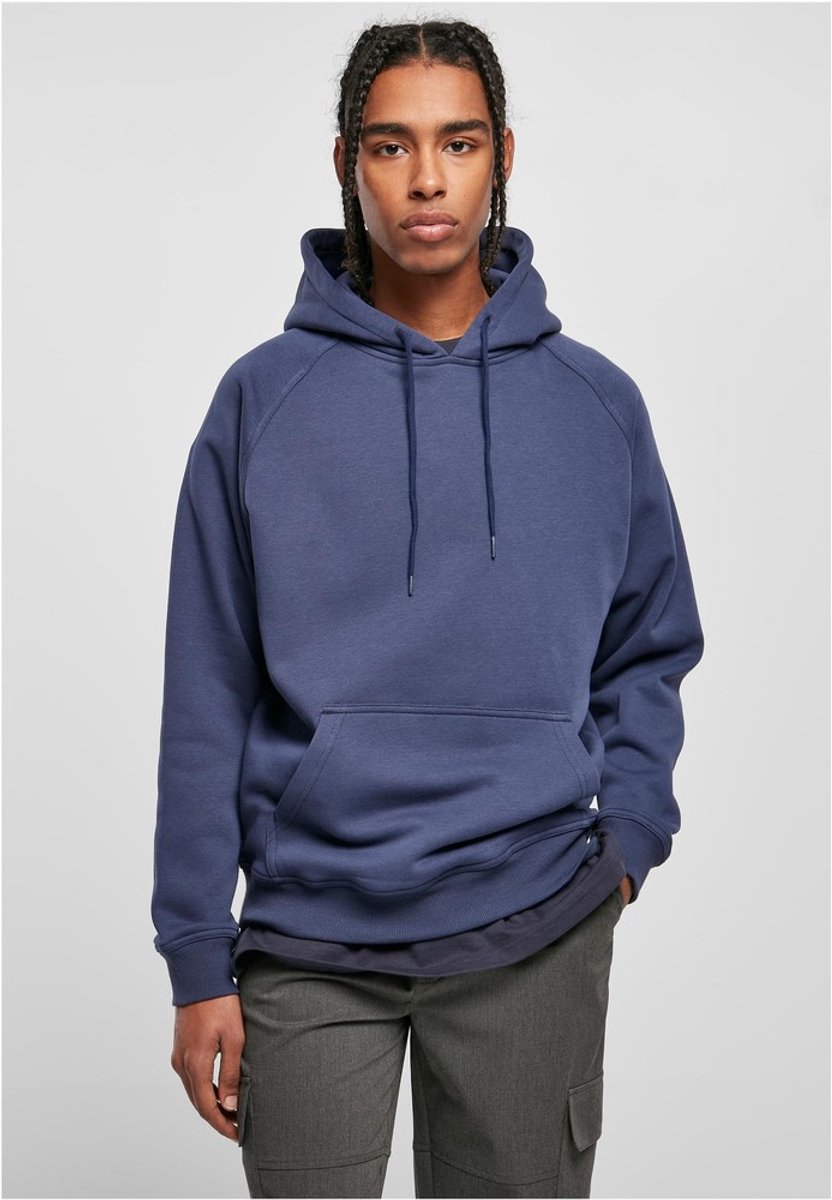 Urban Classics Blank Hoodie/trui S Donkerblauw