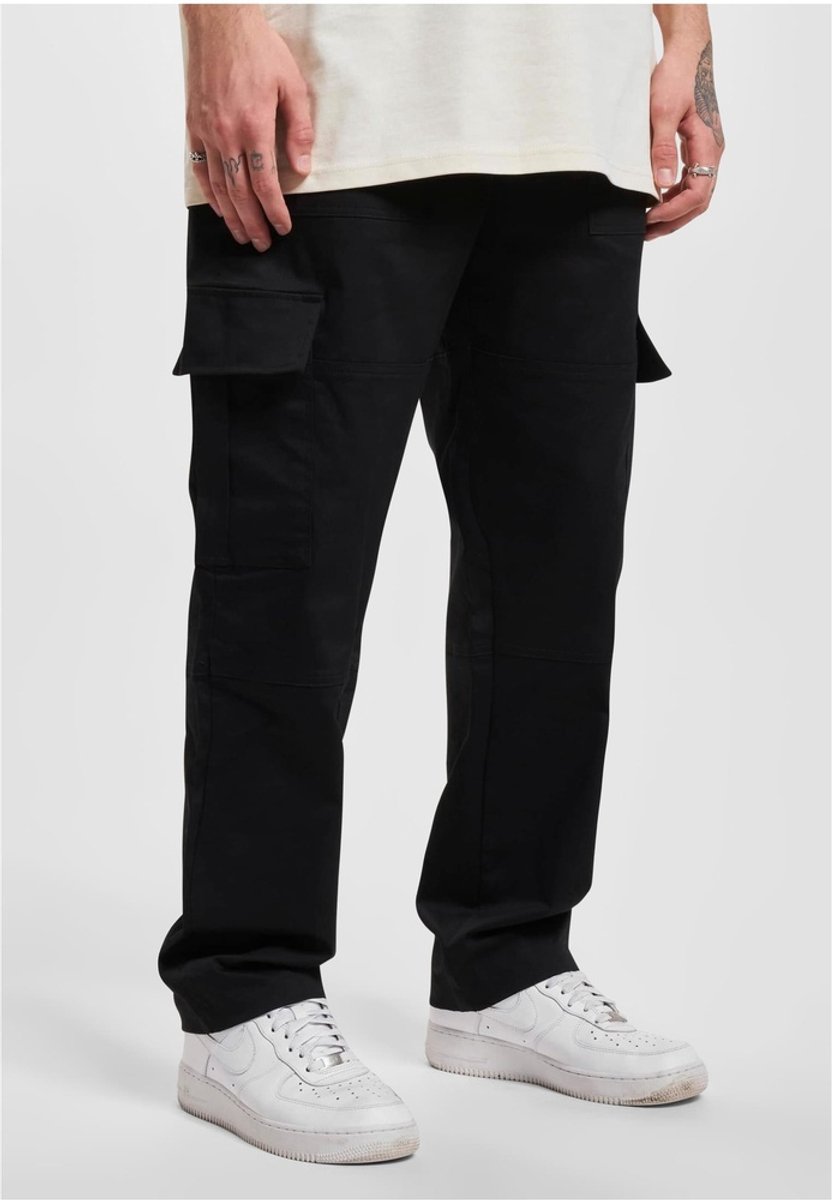 DEF - Straight Cargobroek - L - Zwart