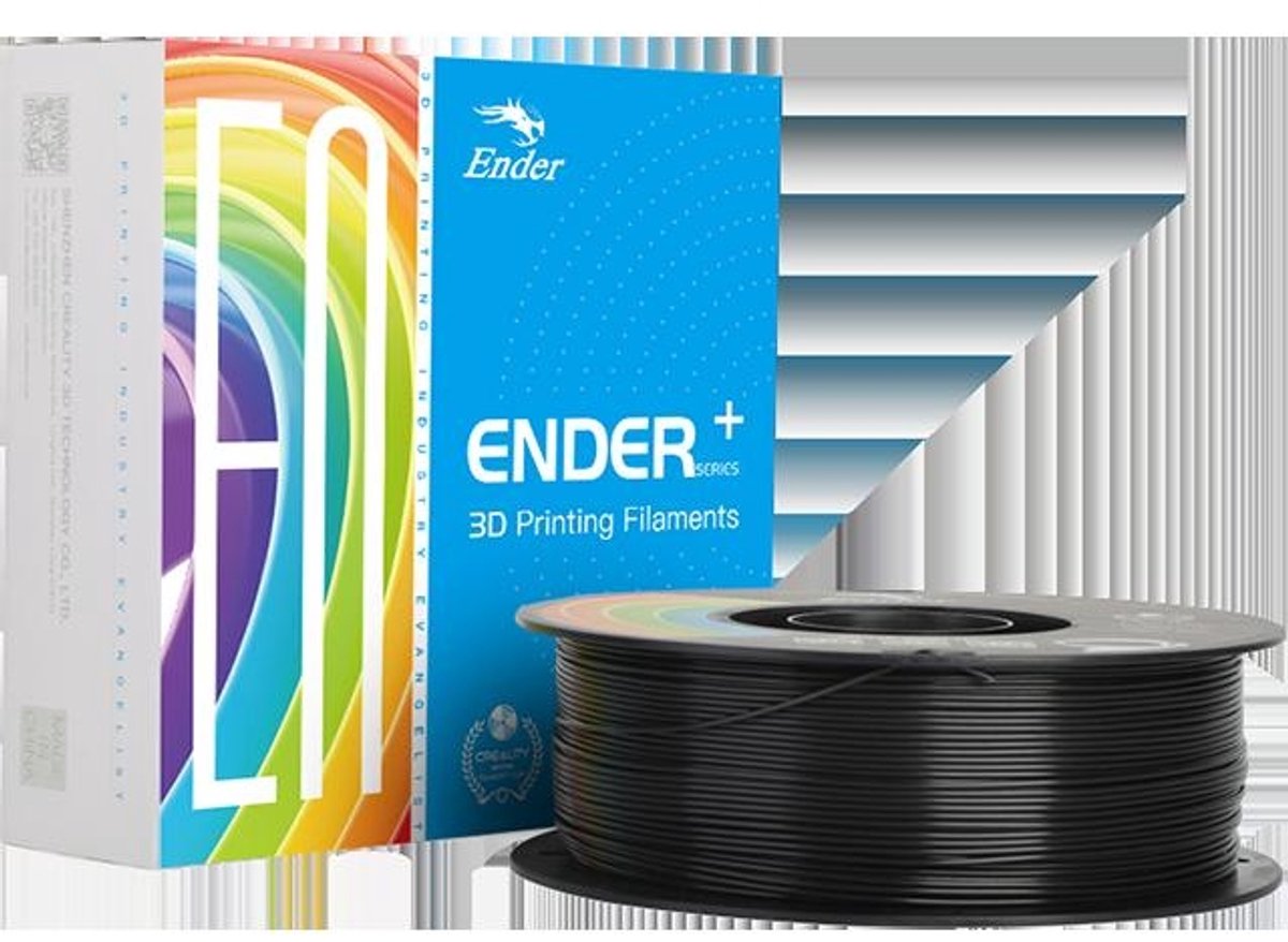 Creality Ender PLA+ 3D Filament 1,75mm 1kg Zwart