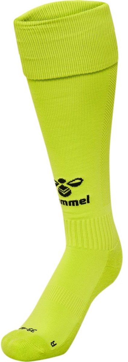 Hummel Socken Hmlessential Football Socks Lime Popsicle/Black-35-38