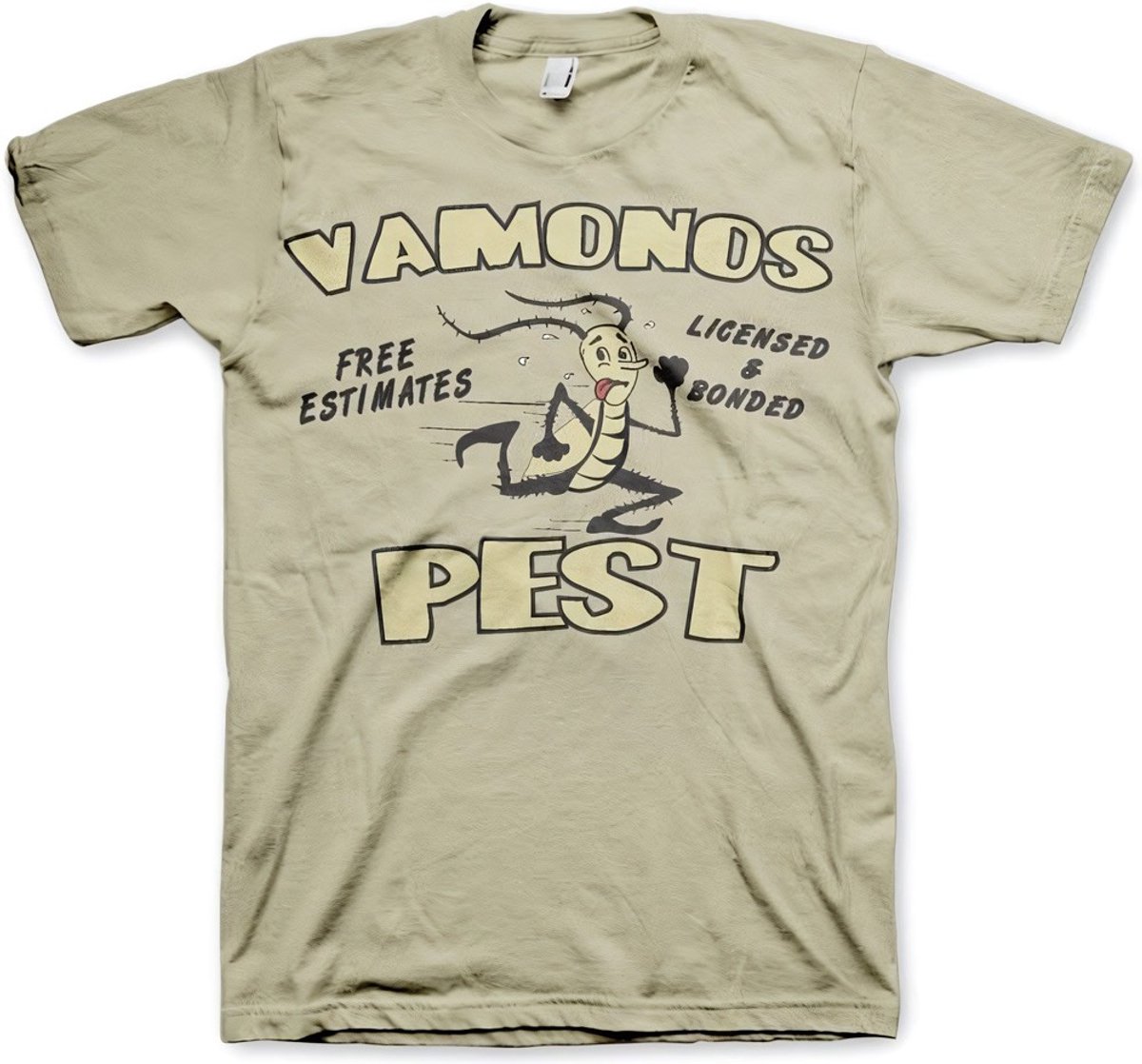 Breaking Bad Vamanos Pest T-Shirt Khaki-2XL