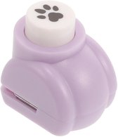 Vaessen Creative Pons met druppels voor motiefpons, 2,5 x 3,8 cm, stans voor knutselpapier, kleipapier, scrapbookpapier of decoupagepapier