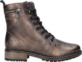 Rieker dames veterboot - Brons - Maat 40