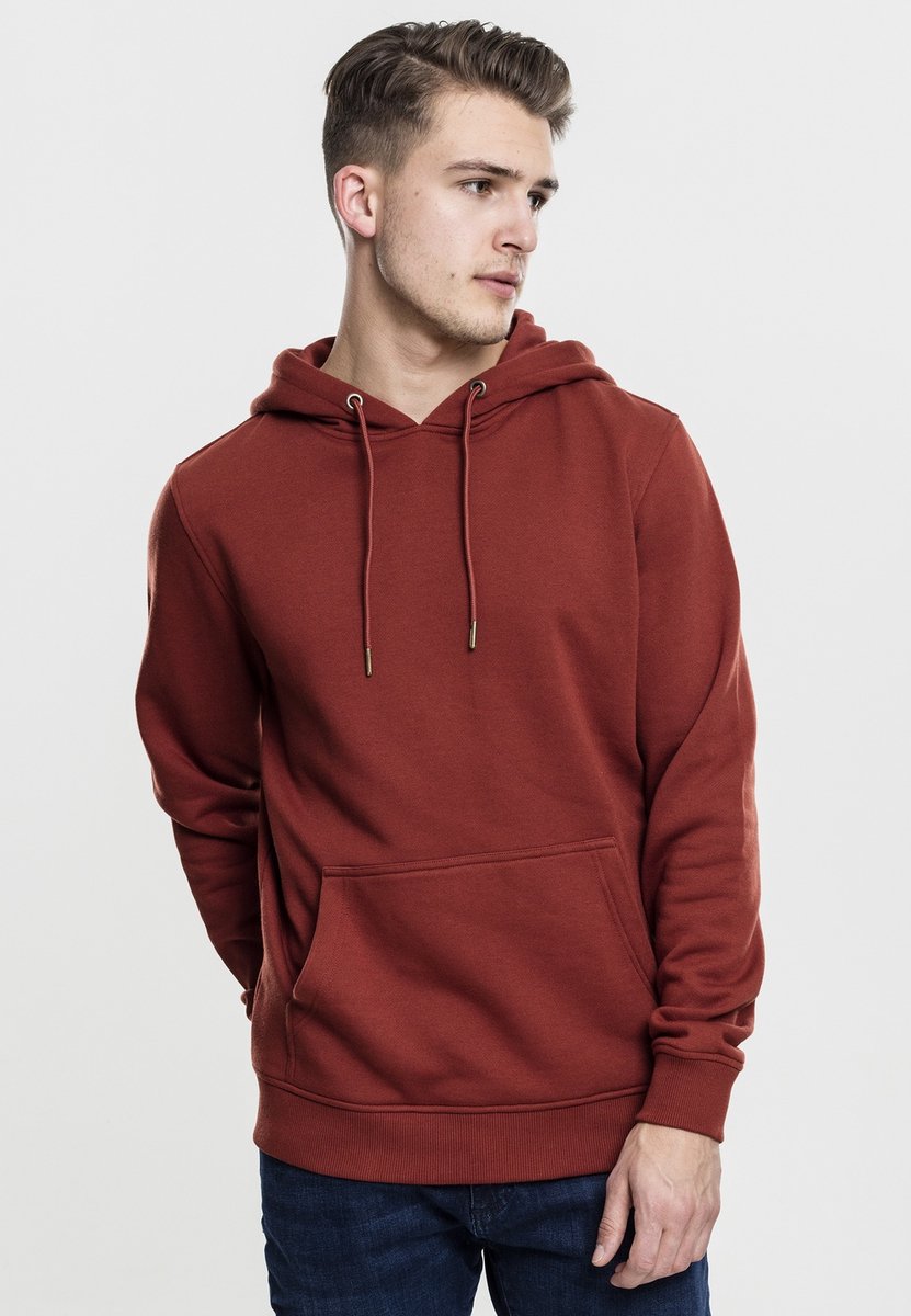 Urban Classics Basic Sweat Hoodie/trui XL Zwart
