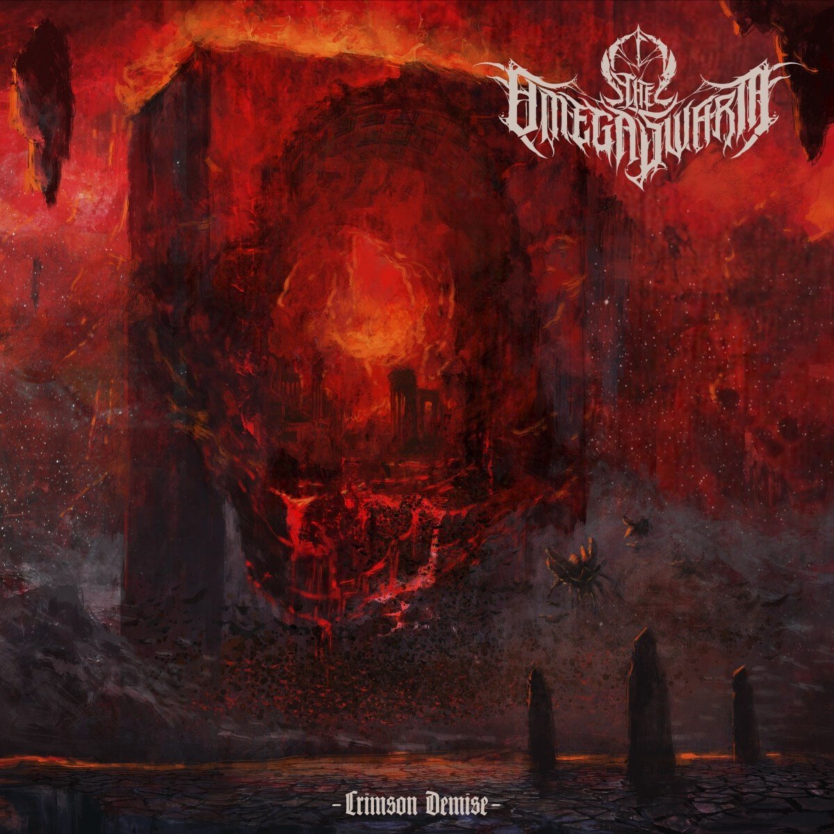 Omega Swarm - Crimson Demise (LP) (Coloured Vinyl)