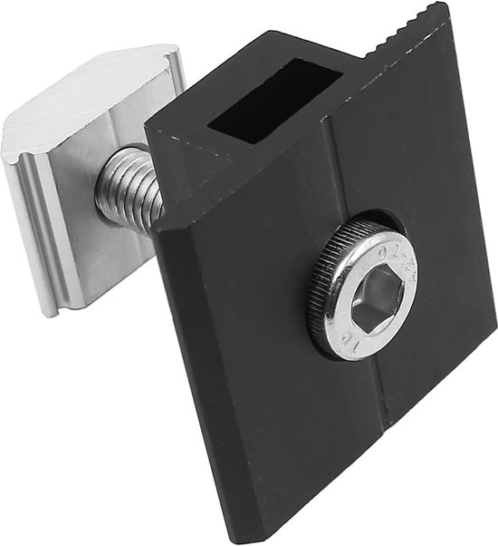 8 stuks 30 mm aluminiumlegering zonnepaneel montagebeugels middenklemmen fotovoltaïsche trapeziumvormige montagebeugels houder zonnepaneel — afbeelding 4