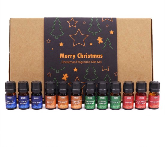 Senteurs sacrées de Noël - Coffret d'huiles essentielles