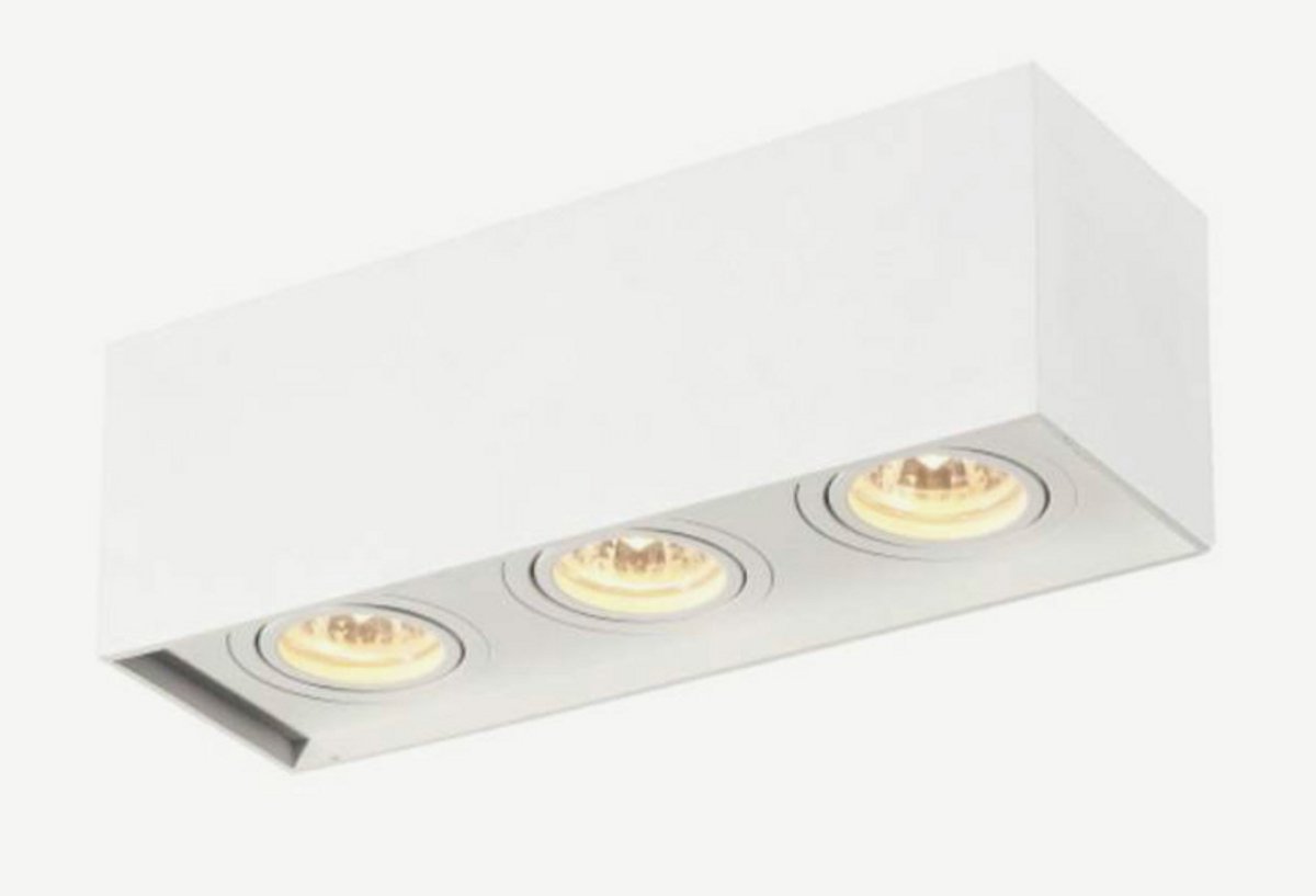 BOXX DESIGN CEILING SPOT BOXX TRIPLE - WHITE