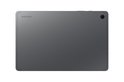 Achterkant van een grijze Samsung Galaxy Tab S10 Lite met camera.