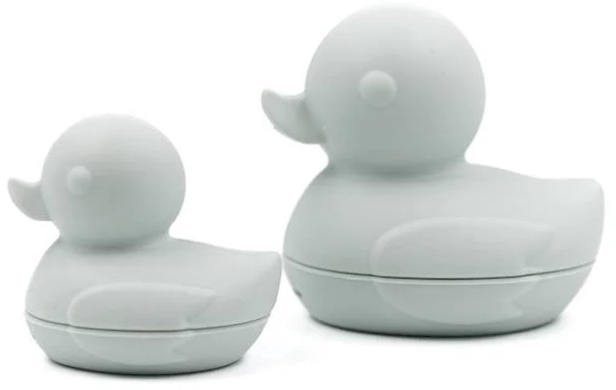 Bamboom | Siliconen Eendjes Set Lichtblauw