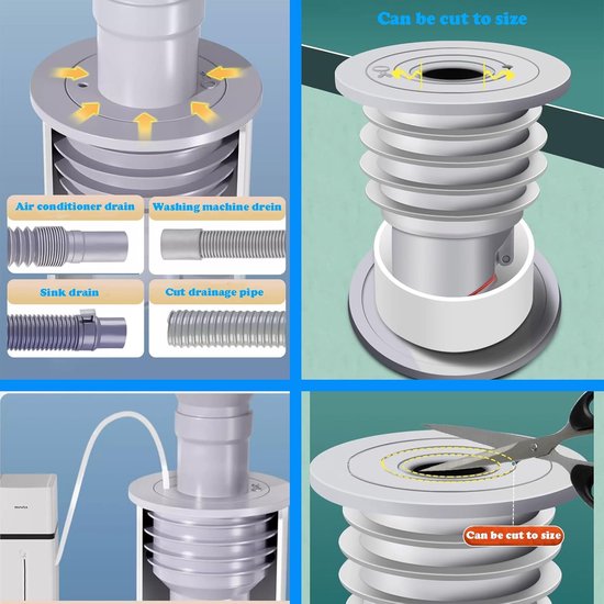 QUARKZMAN Afdichtring afvoerstop ring afdichting siliconen wasmachine