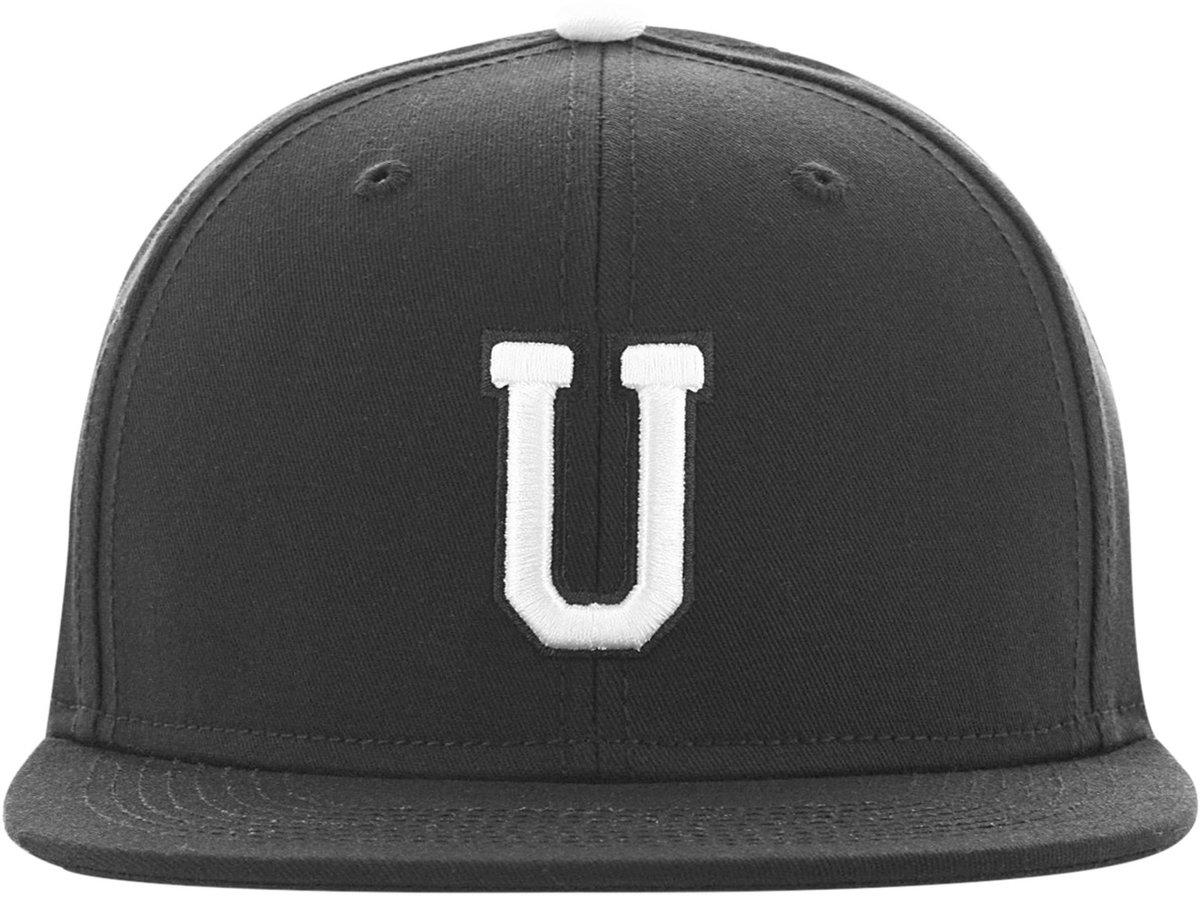MSTRDS Cap U Letter Snapback Zwart