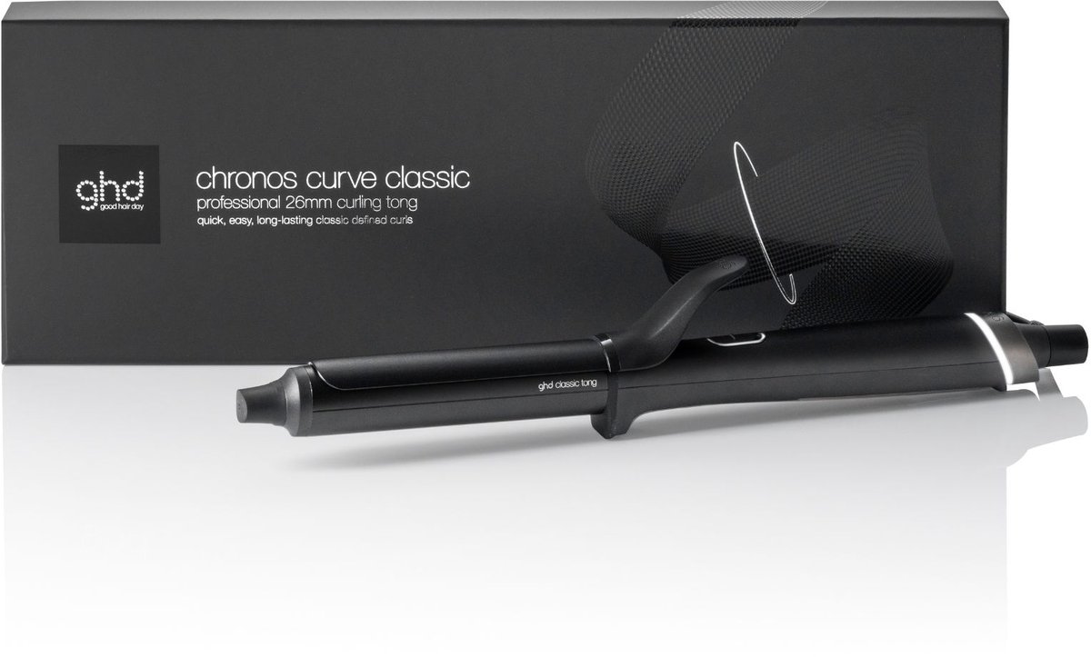 ghd - Chronos Curve Classic Tong - Krultang 26 mm - Zwart