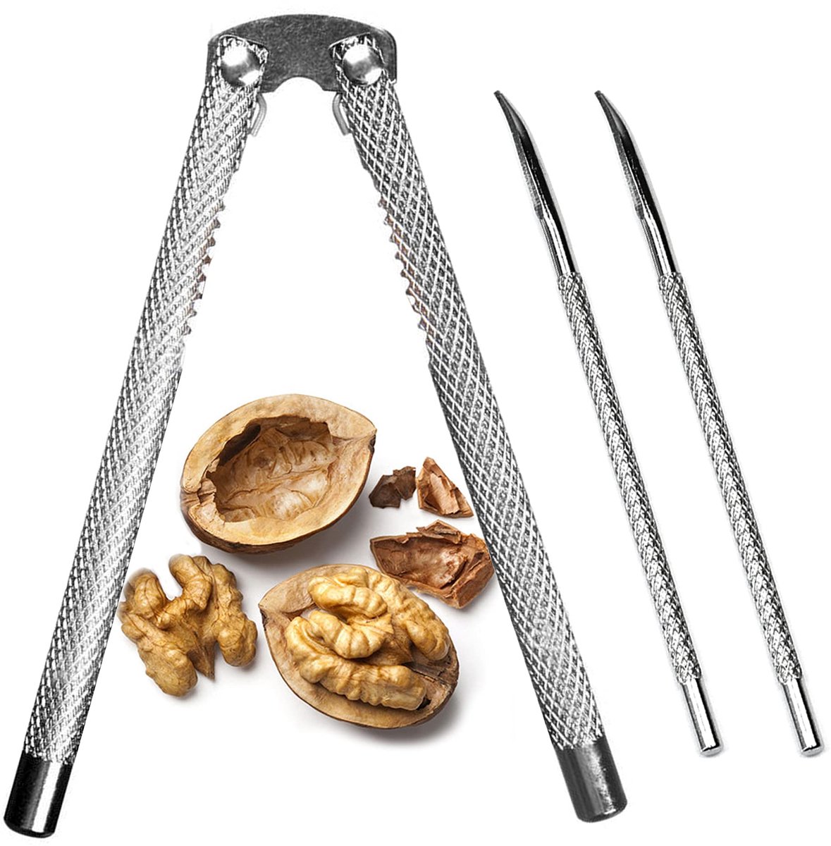 Notenkrakersets, notenkrakergereedschap, kreeften- of krabbenvallen