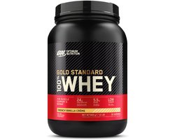 Optimum Nutrition Gold Standard 100% Whey Protein - Vanilla Ice Cream - Proteine Poeder - Eiwitshake - 900 gram (28 servings)