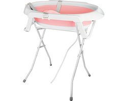 PIPIPOXER- Babybadje- Babybad met Standaard - Opvouwbaar-Roze