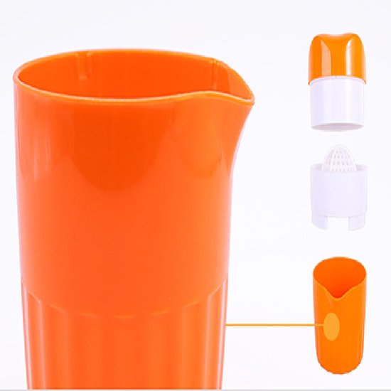 Handmatige sapcentrifuge voor thuis, sapfles, citruspers, handpersbeker van Merkloos — afbeelding 2