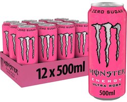Monster Energy Ultra - 12x 500 ml - Rosa