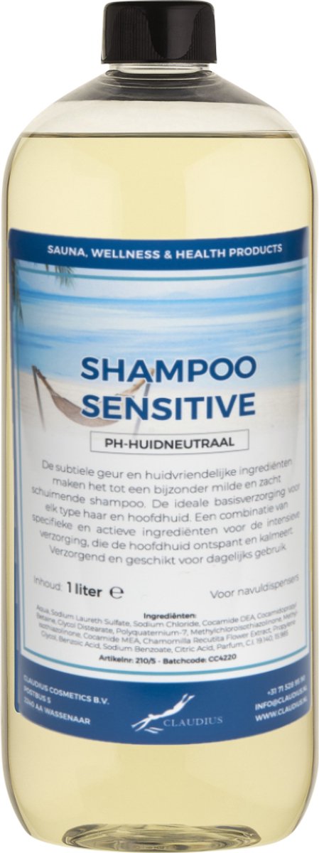 Shampoo Sensitive Care - 1 liter (transparant) - Haarverzorging
