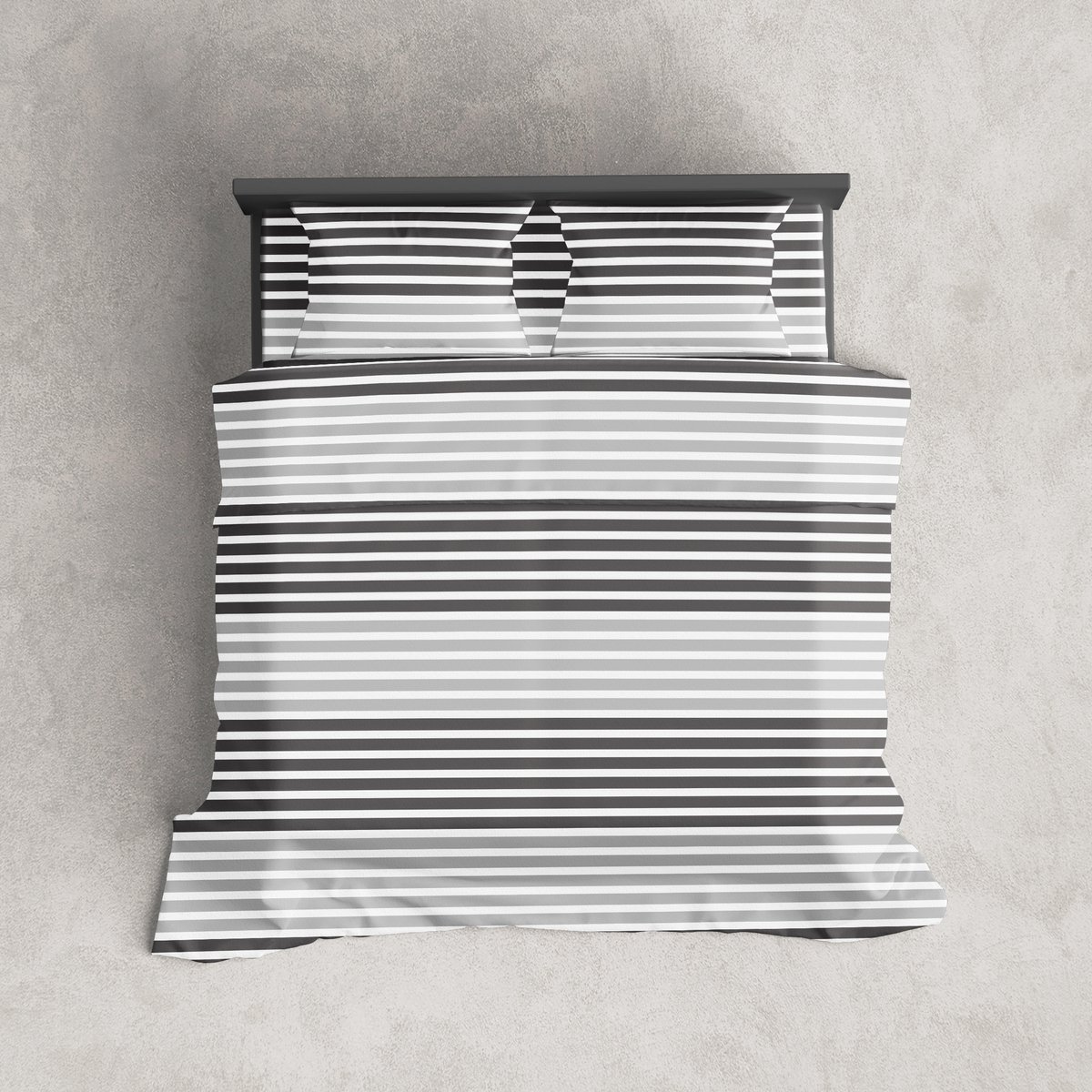 Lakenset - Flanel - Winter - 2 personen - Onderlaken met Bovenlaken - Linings Grey DL